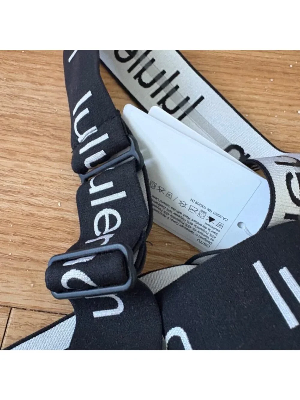 Lululemon Athletic Hold Your Own Headband 2 Pack Black White NWT OS
